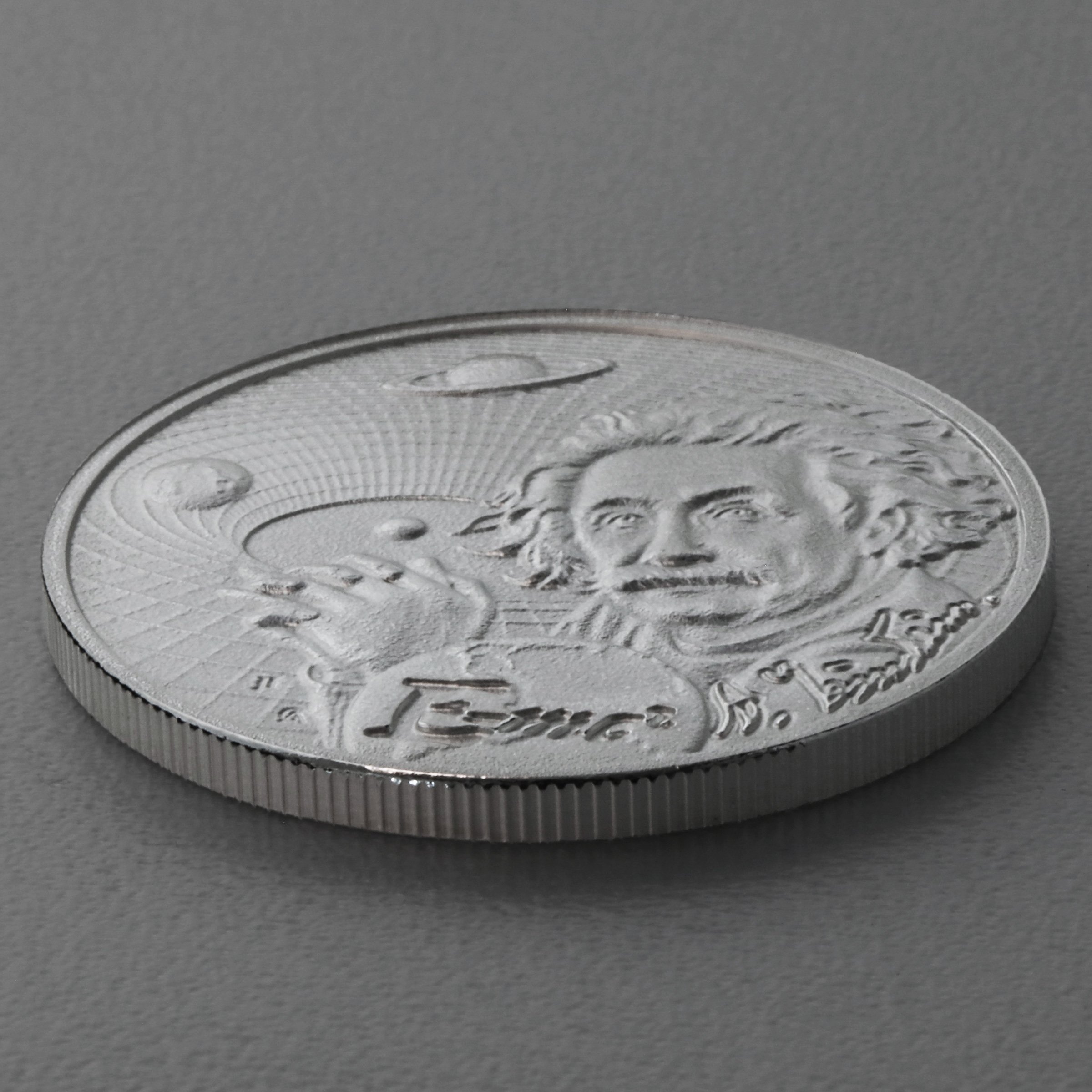 Silbermünze 1oz "Albert Einstein" 2022 Icons of Inspiration (Niue) - Detailansicht 2