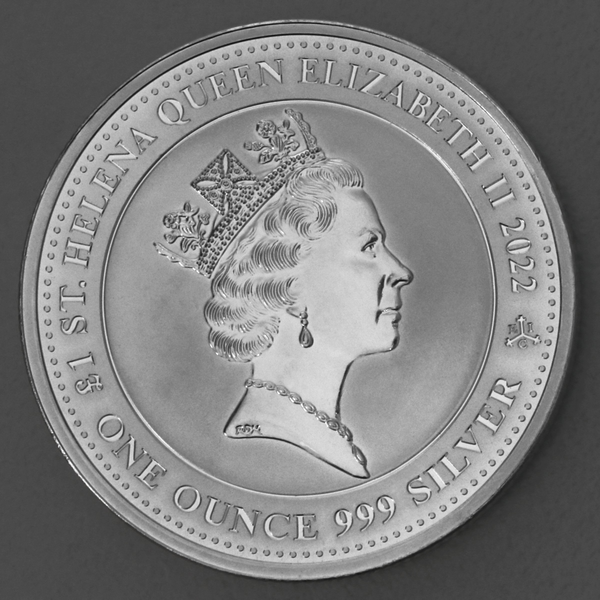 Silbermünze 1oz "Pegasus" 2022 (St. Helena) - Detailansicht 1