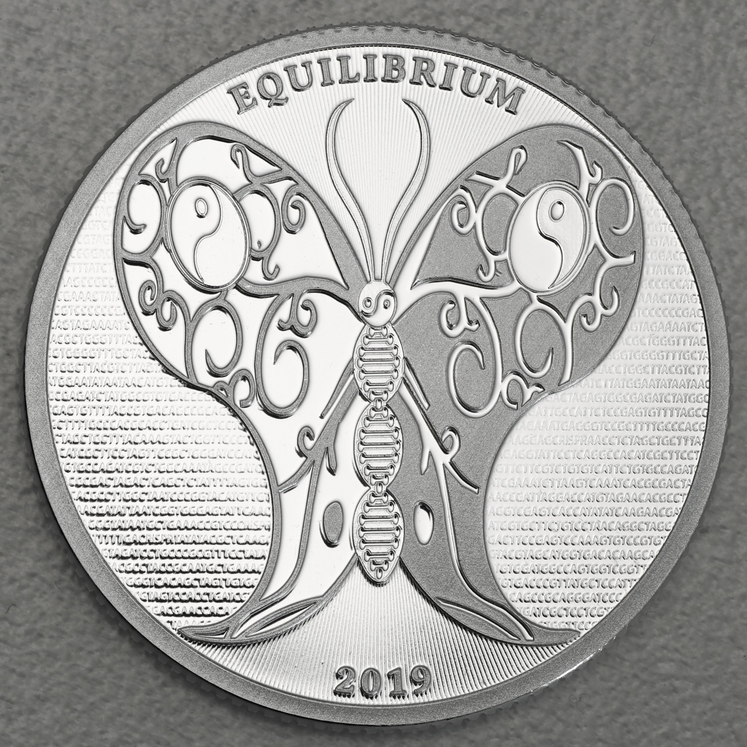 Silbermünze 1oz "Equilibrium" 2019 (Tokelau) - Hauptansicht