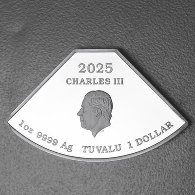 Silbermünze 4 x 1oz "Schlange" 2025 (PP/koloriert) Set – 4-teilig Quadrant (Tuvalu) - Miniaturansicht 9