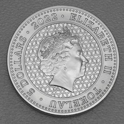 Silbermünze 1oz "Bull and Bear" 2022 (Tokelau) - Miniaturansicht 2