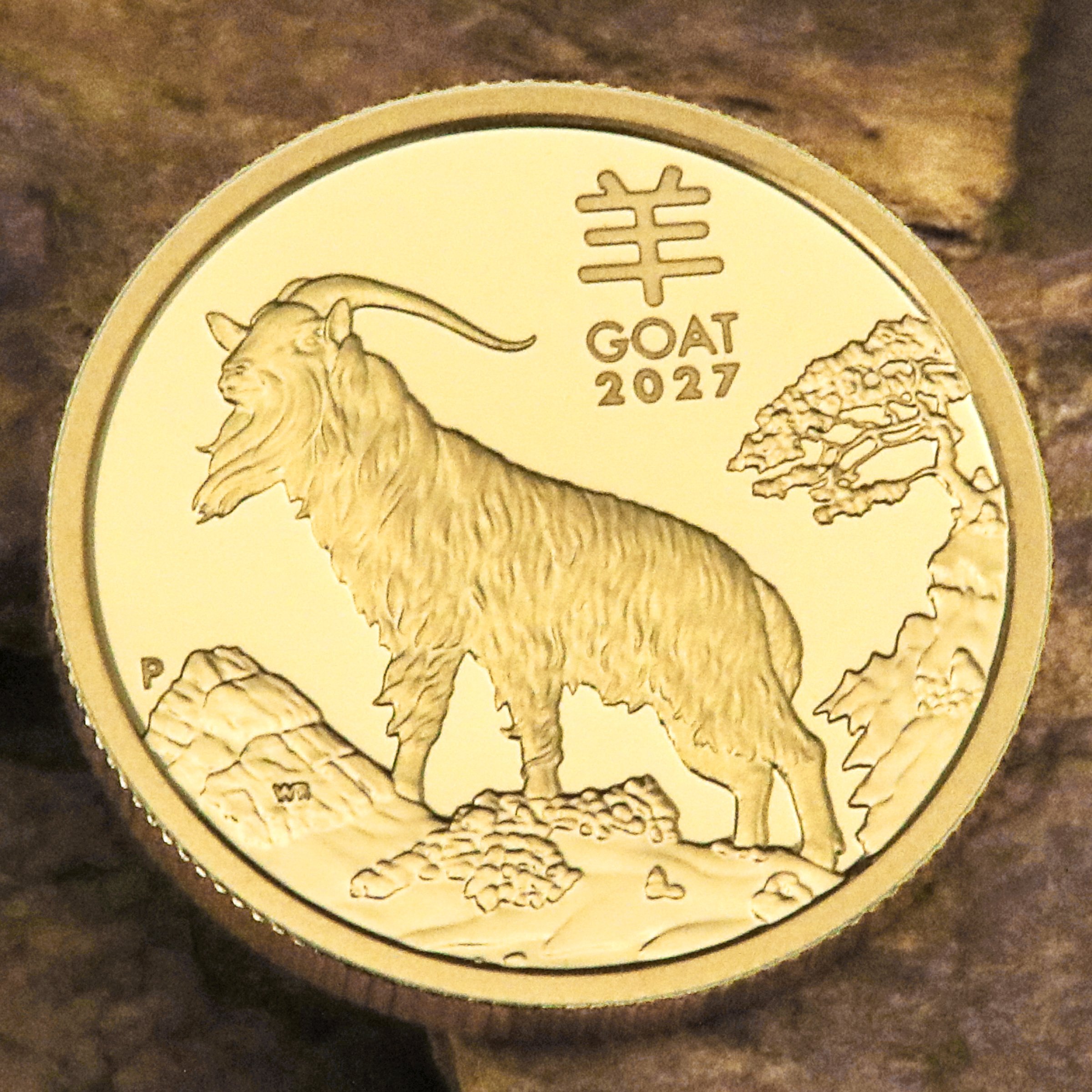 Goldmünze 1/4oz "Ziege" 2027 (PP) Lunar III – Year of the Goat (Australien) - Detailansicht 5