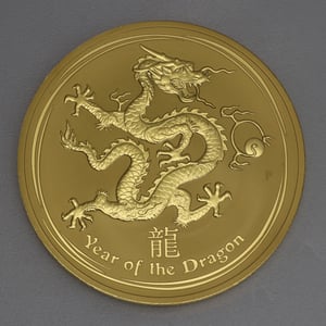 Goldmünze 1kg "Drache" 2012 Lunar II – Year of the Dragon (Australien) - Hauptansicht