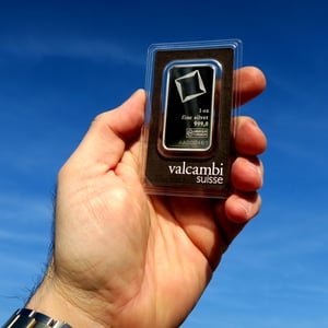 Silberbarren 1oz VALCAMBI, Blister - Miniaturansicht 3