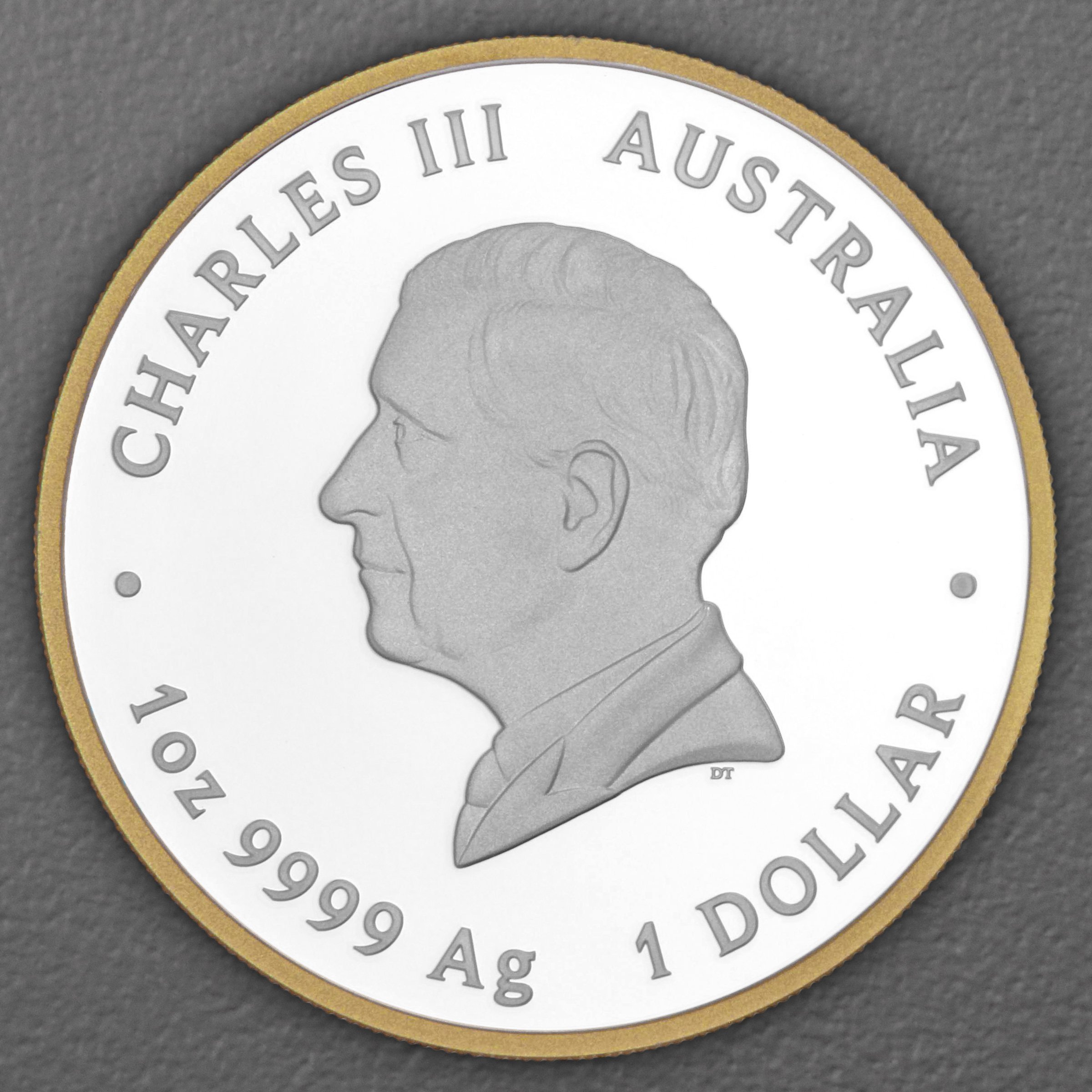 Silbermünze 1oz "Australia s First Gold Rush" 2026 (PP/vergoldet) 175th Anniversary (Australien) - Detailansicht 1