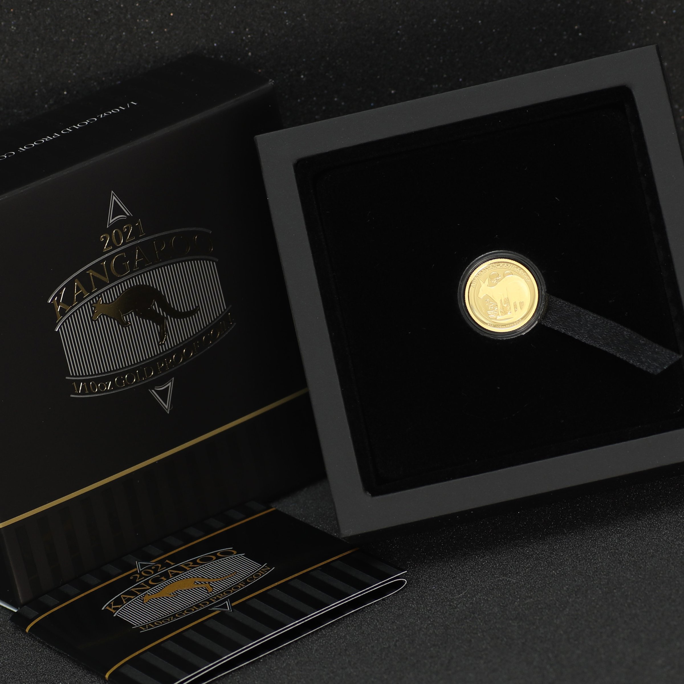 Goldmünze 1/10oz "Känguru" 2021 (PP) (Australien) - Detailansicht 2
