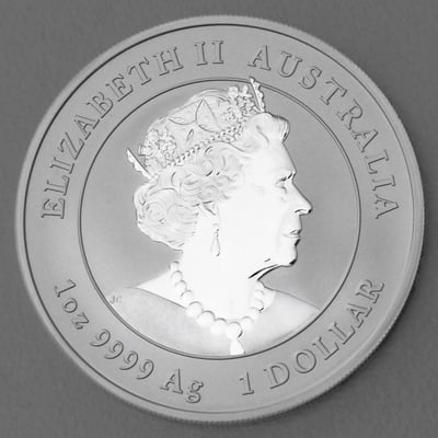 Silbermünze 1oz "Hase" 2023 Lunar III – Year of the Rabbit 19% (Australien) - Miniaturansicht 2