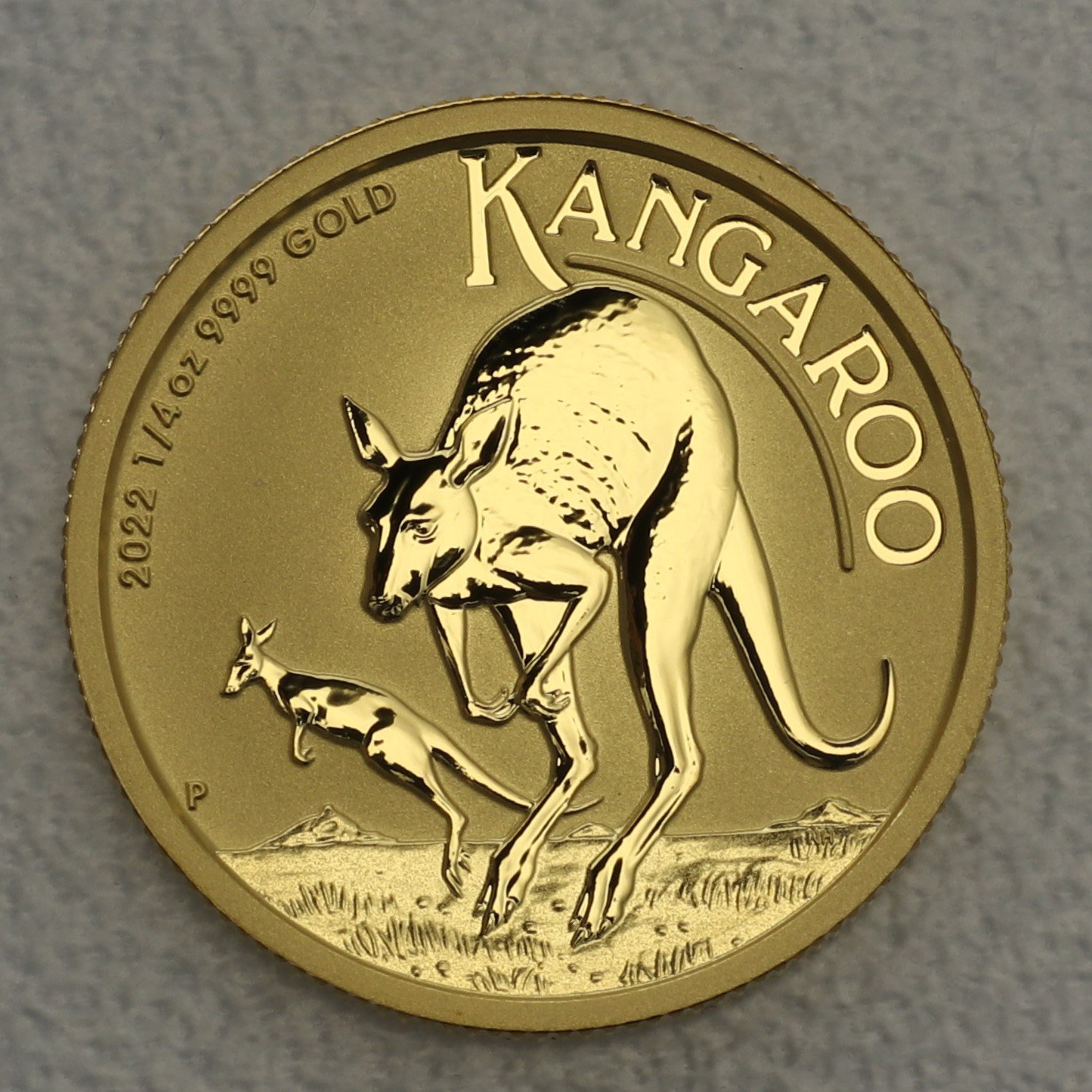 Goldmünze 1/4oz "Känguru" 2022 (Australien) - Hauptansicht