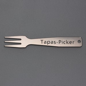 Gourmet-Gabel "Tapas-Picker" Sterling-Silber - Hauptansicht