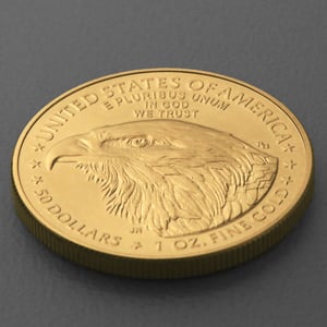 Goldmünze 1oz "American Eagle" 2024 (USA) - Miniaturansicht 3