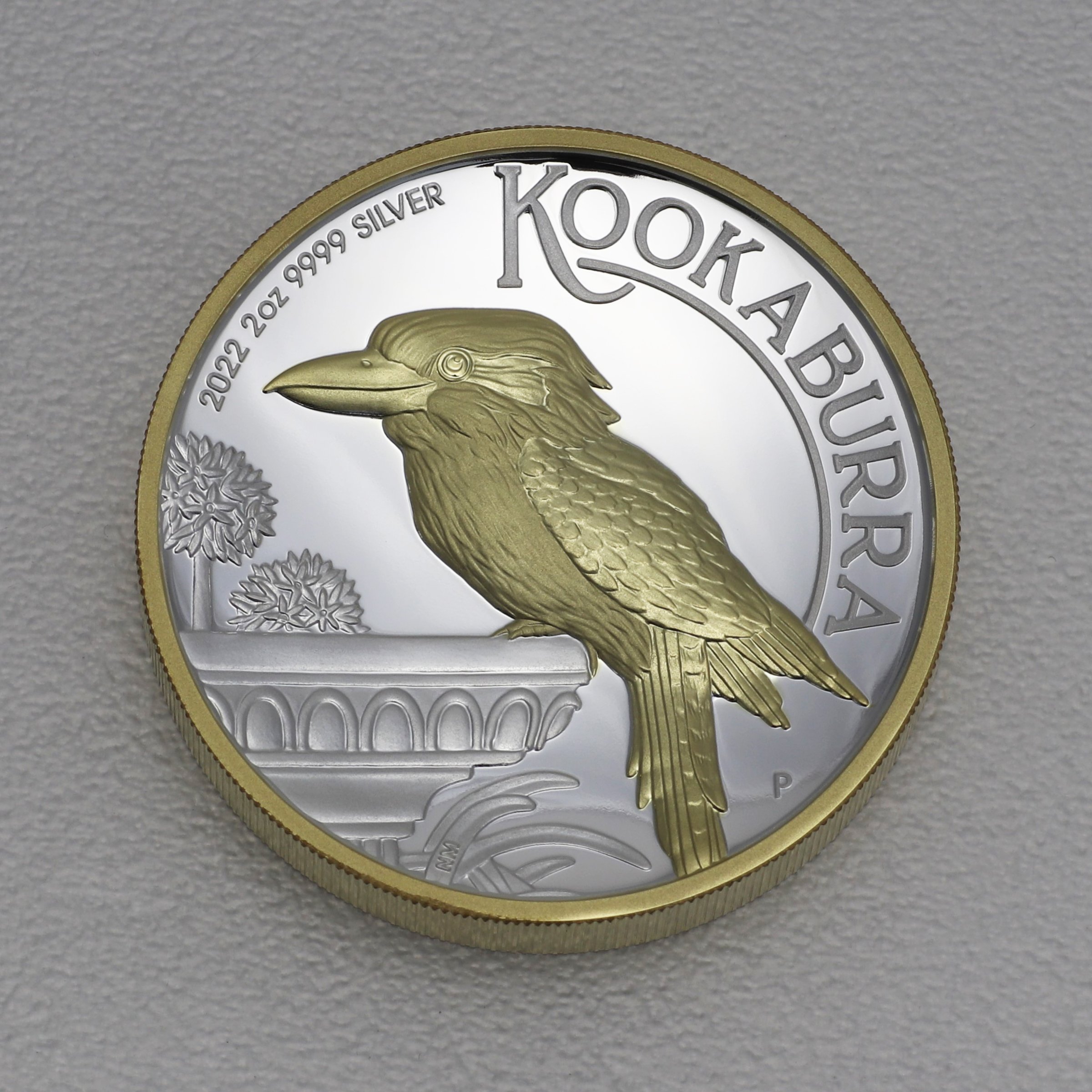 Silbermünze 2oz "Kookaburra" 2022 (PP/HR/verg.) (Australien) - Hauptansicht