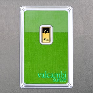 Goldbarren 1g "Green Gold" VALCAMBI (999,9 Au) - Miniaturansicht 2
