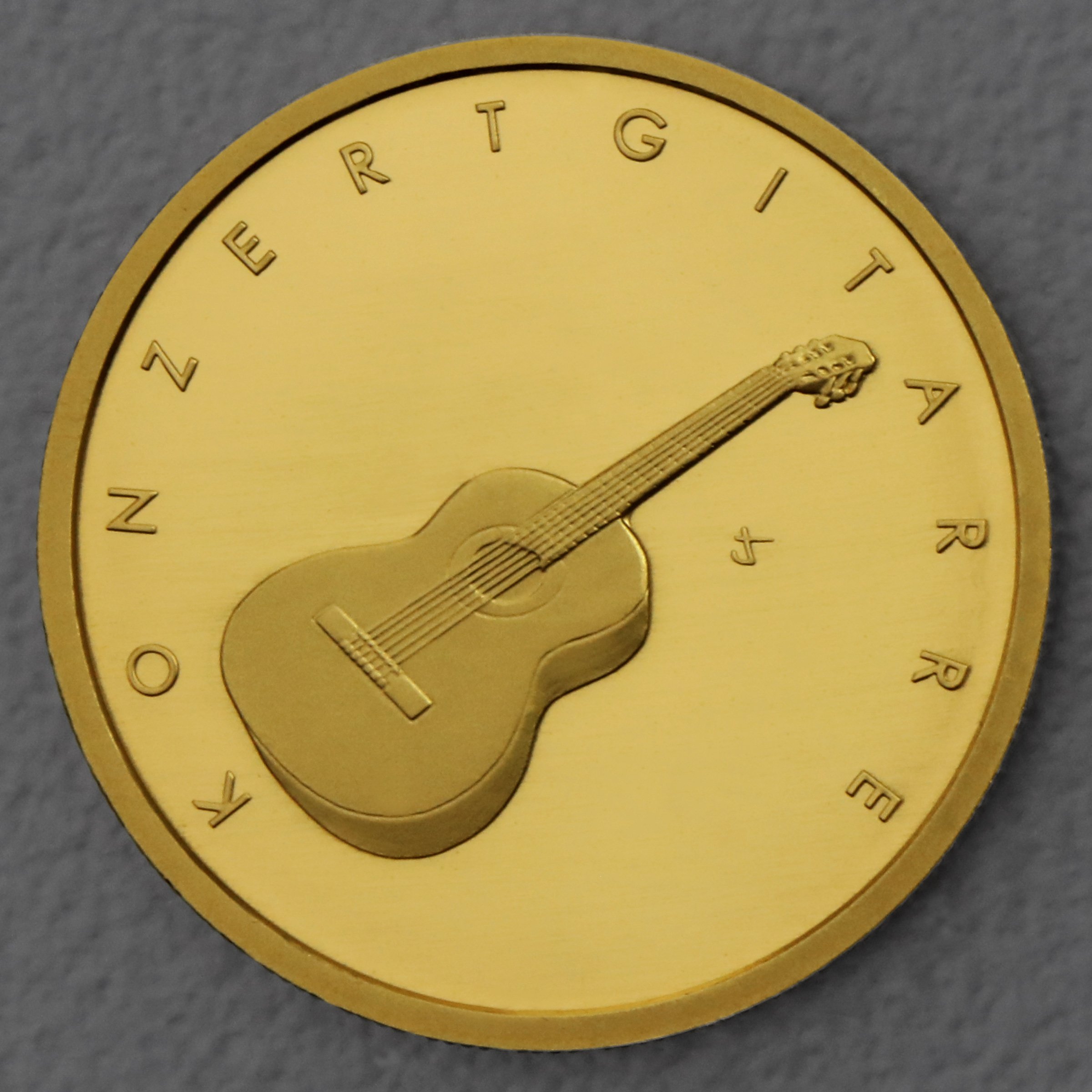 Goldmünze 50 Euro "Konzertgitarre" 2022 Musikinstrumente (Deutschland) - Hauptansicht