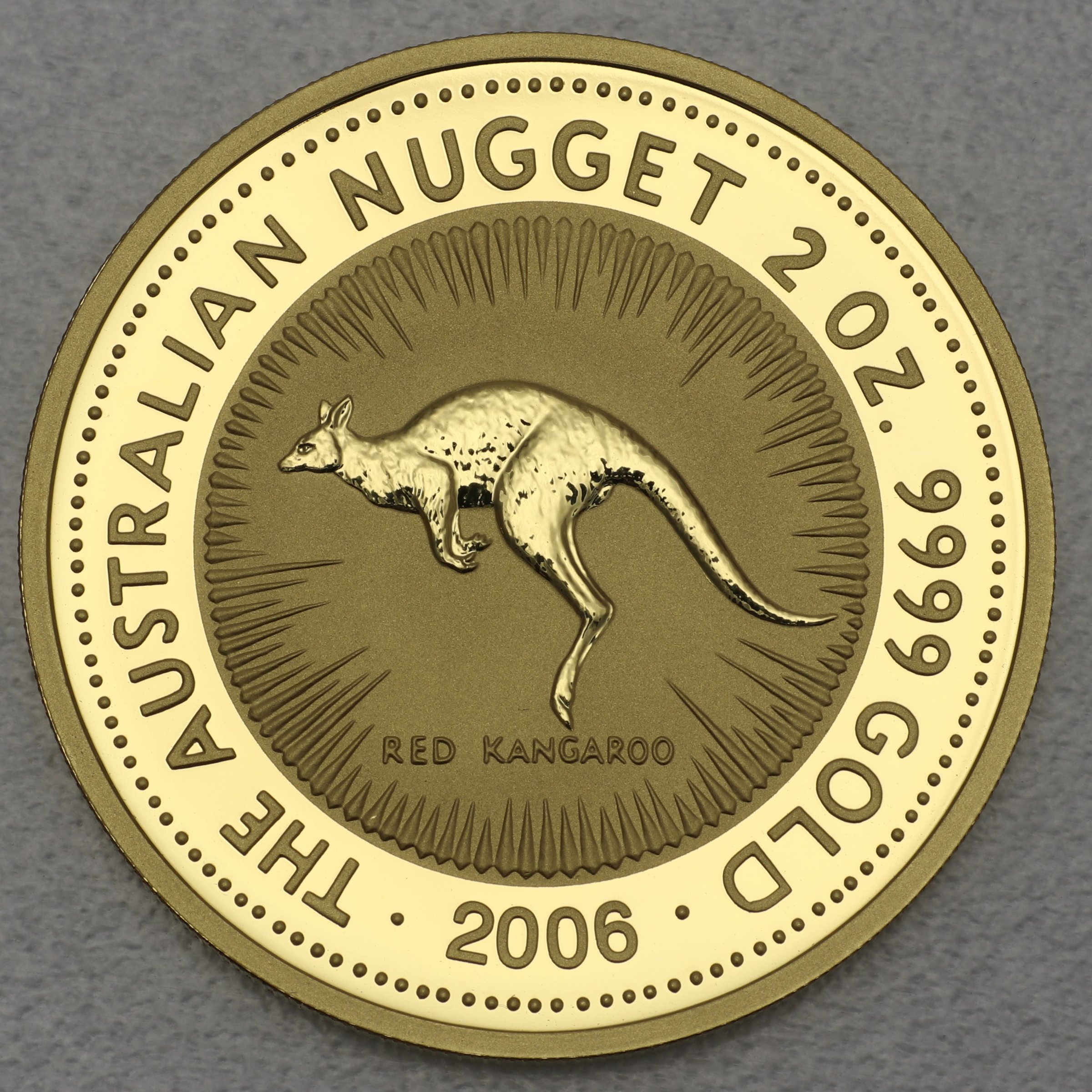 Goldmünze 2oz "Känguru" 2006 Australian Nugget (Australien) - Hauptansicht