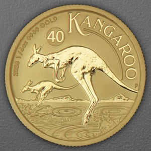 Goldmünze 1/4oz "Känguru" aktueller Jahrgang (Australien) - Hauptansicht