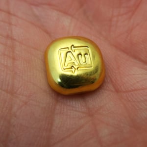 Goldbarren 10g "Goldknuffel" Au-Gussbarren - Miniaturansicht 4