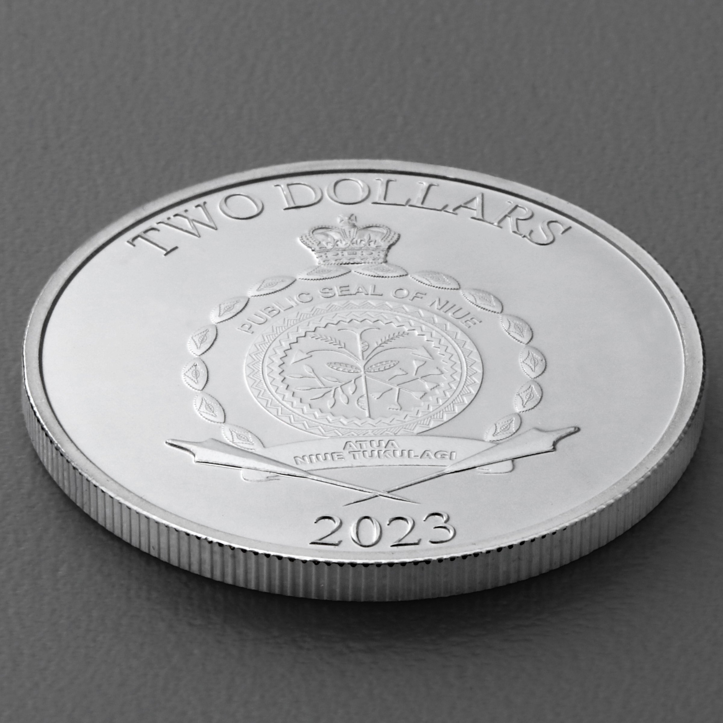 Silbermünze 1oz "Mickey & Minnie" 2023 Disney – Valentines (Niue) - Detailansicht 3