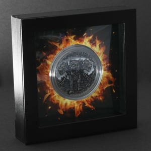 Silbermünze 2oz "Cerberus" 2021 (UHR/AF/koloriert) Mythical Creatures diff. (Kamerun) - Miniaturansicht 5
