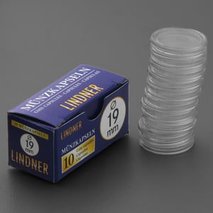 Münzkapseln 19mm 10er-Packung - Hauptansicht