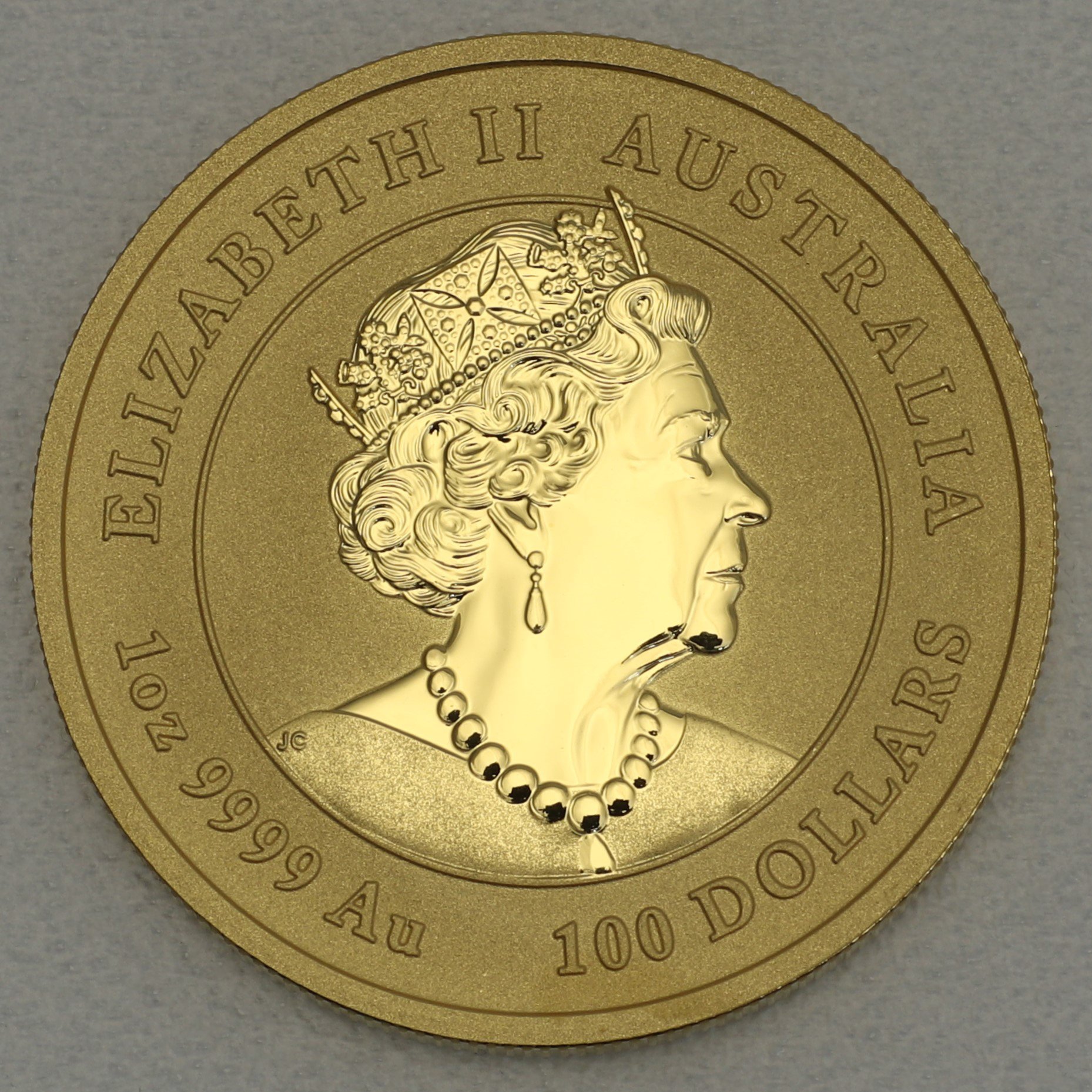 Goldmünze 1oz "Tiger" 2022 Lunar III – Year of the Tiger (Australien) - Detailansicht 1