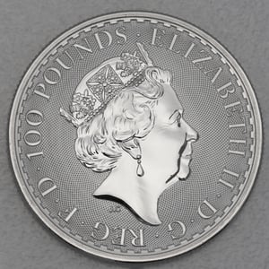 Platinmünze 1oz "Britannia" verschiedene Jahrgänge Queen Elizabeth II. (Großbritannien) 19% - Miniaturansicht 4