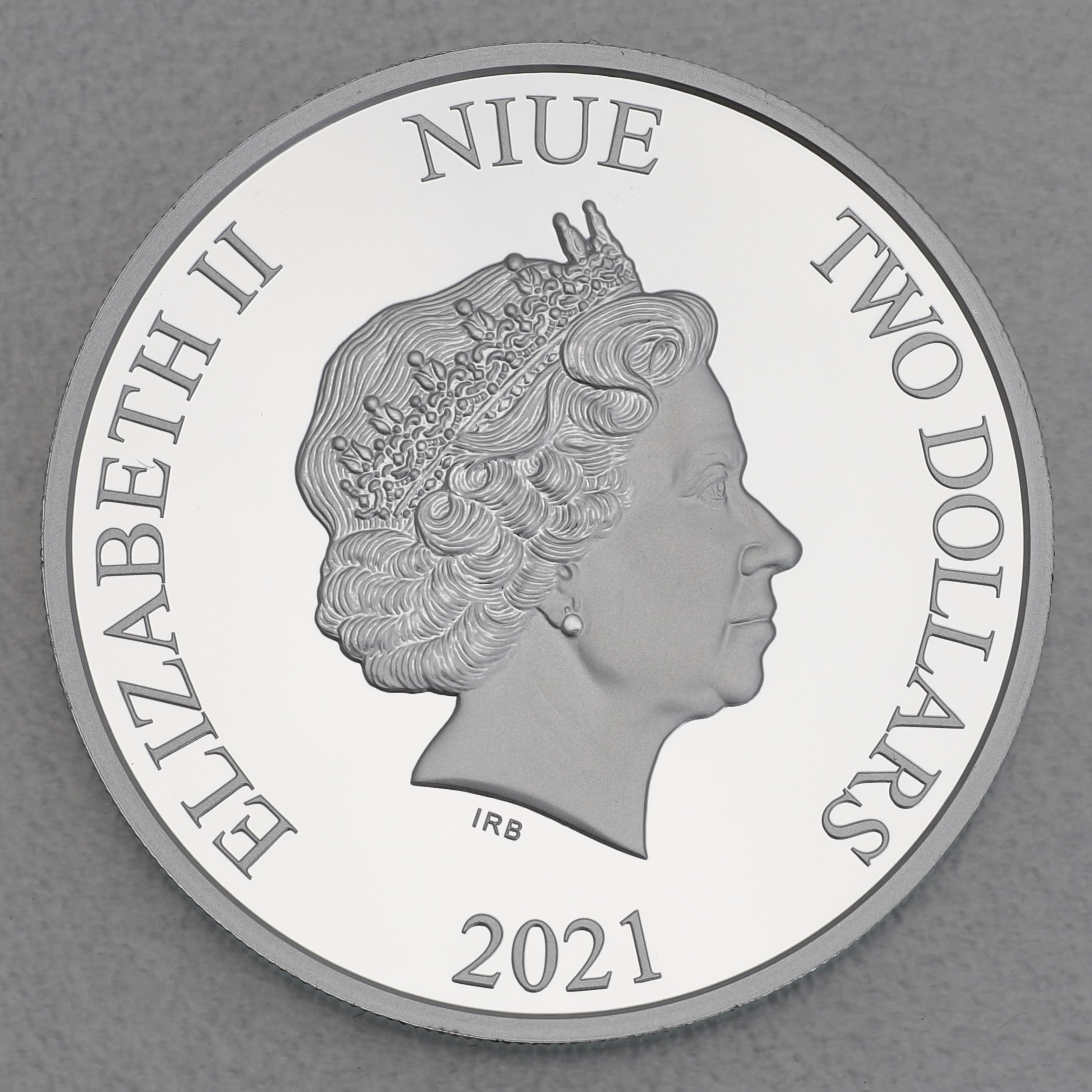 Silbermünze 1oz "Gandalf the Grey" 2021 koloriert The Lord of the Rings (Niue) - Detailansicht 1