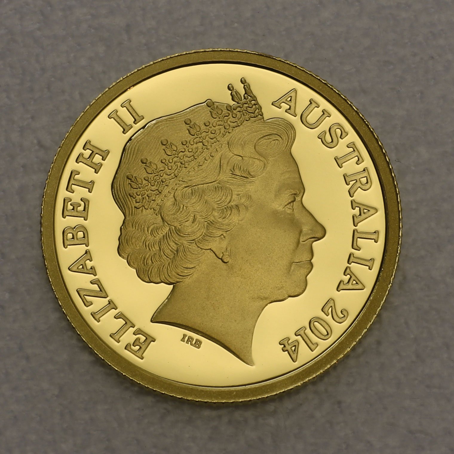Goldmünze 1/10oz "Kangaroo Series" 2014 Explorers First Sightings Royal Australian Mint - Detailansicht 1