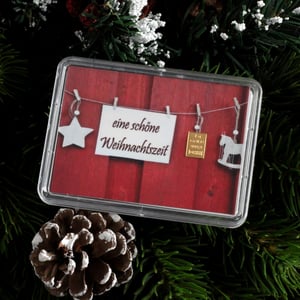 Goldbarren 1g "Schöne Weihnachtszeit" (Motivbox) - Miniaturansicht 3
