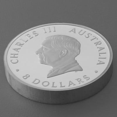 Silbermünze 5oz "Kookaburra" 2024 (PP/HR/incused) 19% (Australien) - Miniaturansicht 4