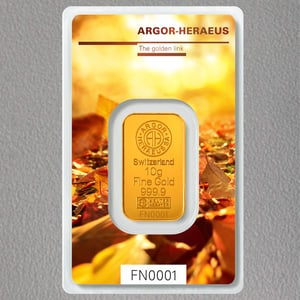 Goldbarren (4x 10g) "Following Nature" ARGOR - Miniaturansicht 2
