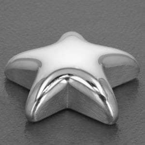 Silberbarren 1oz ESG "Stern" 3D-Barren gegossen glänzend gravierbar - Miniaturansicht 3