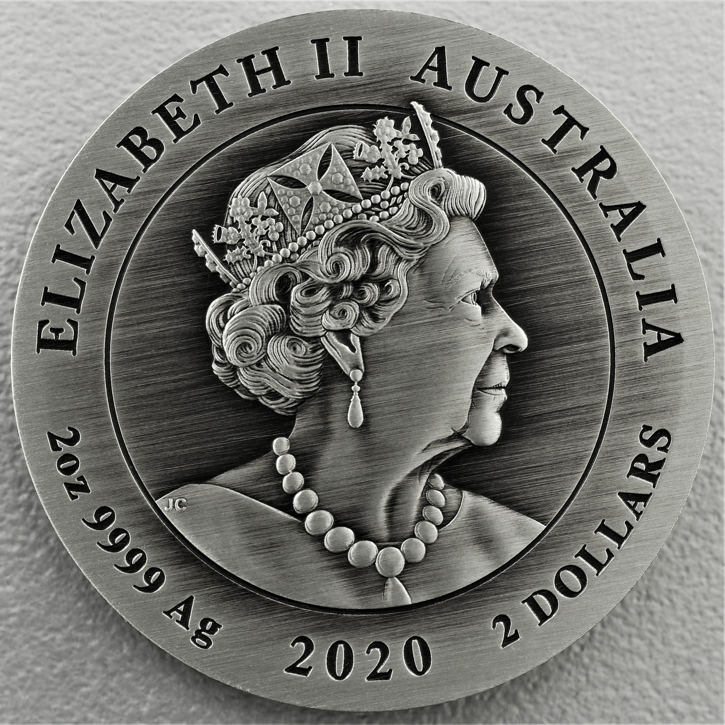Silbermünze 2oz "Maus" 2020 (AF) Lunar III – Year of the Mouse (Australien) - Detailansicht 1