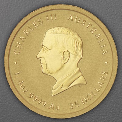 Goldmünze 1/4oz "Ziege" 2027 Lunar III – Year of the Goat (Australien) - Miniaturansicht 2