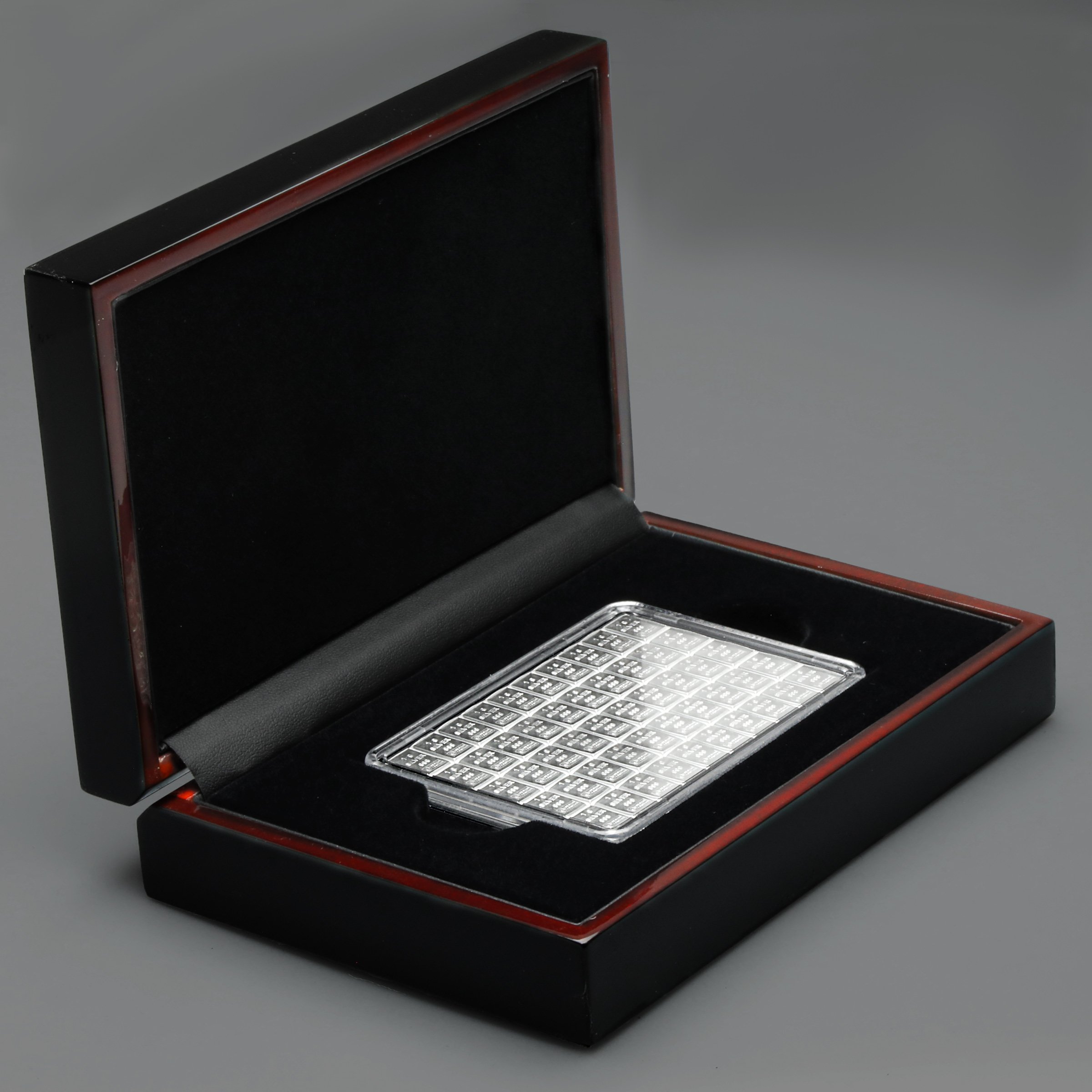 Luxus-Geschenkbox "Hochglanz schwarz" (15x10cm) - Detailansicht 8