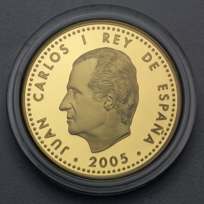 Goldmünze 200 Euro "Juan Carlos" 2005 (Spanien) - Miniaturansicht 2