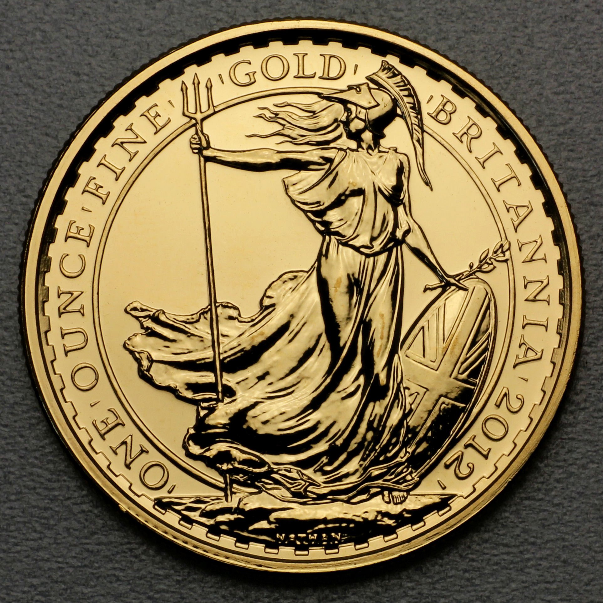 Goldmünze 1oz "Britannia" 2012 (Großbritannien) - Hauptansicht