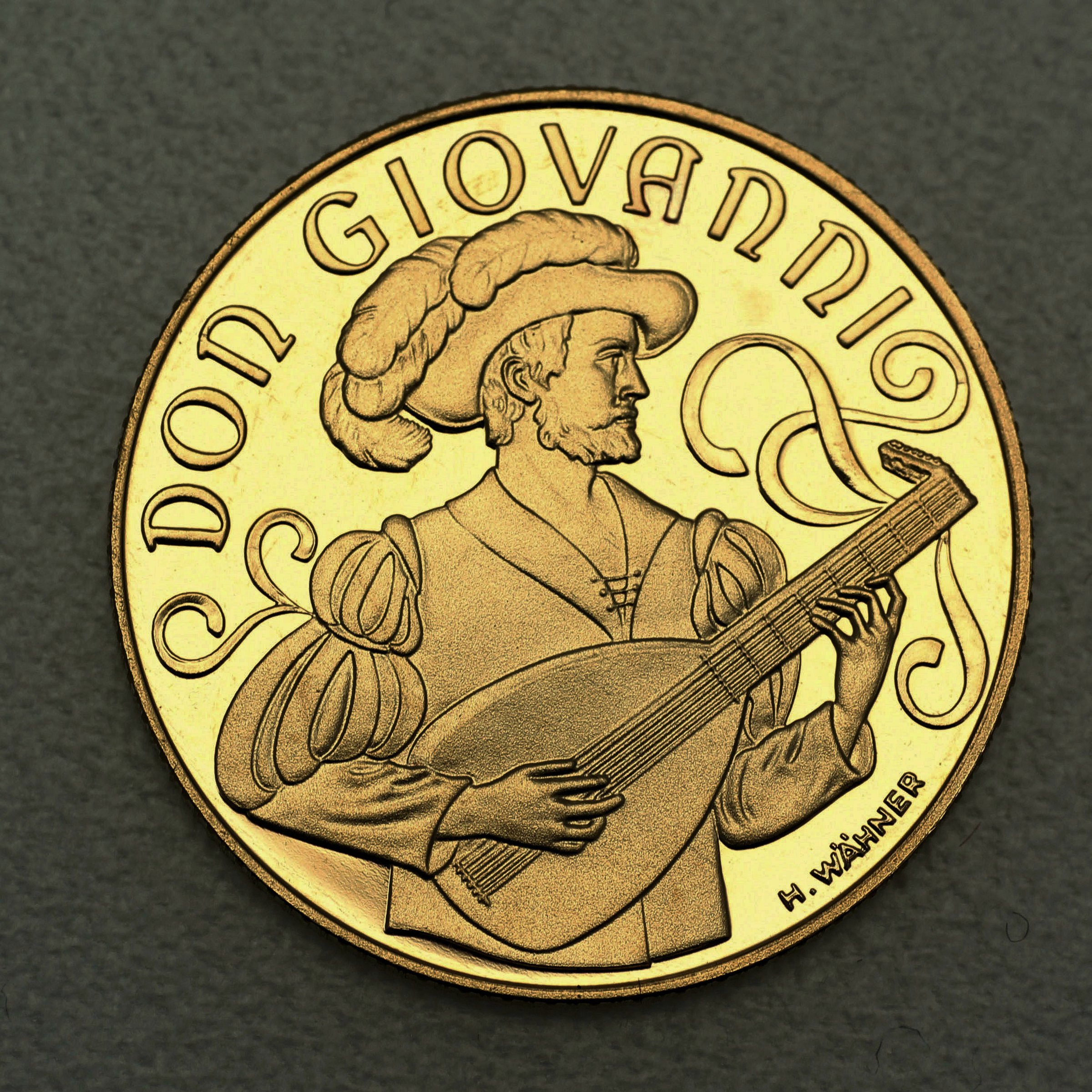 Goldmünze 500 Schilling "Don Giovanni" 1991 (PP) Mozart (Österreich) - Detailansicht 1