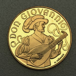 Goldmünze 500 Schilling "Don Giovanni" 1991 (PP) Mozart (Österreich) - Miniaturansicht 2