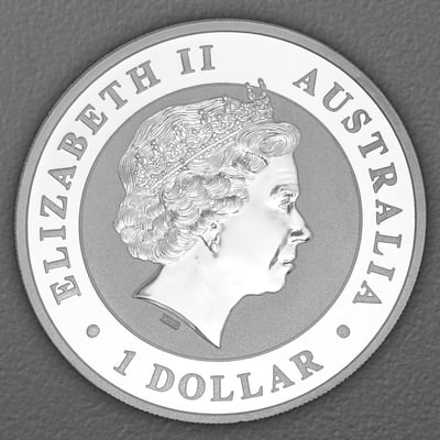 Silbermünze 1oz "Kookaburra" 2003 (Australien) - Miniaturansicht 2