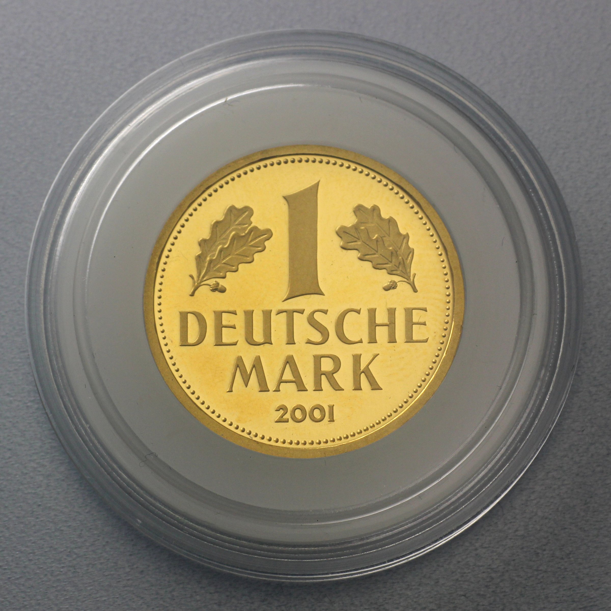 Goldmünze 1 DM (Goldmark) - Detailansicht 3