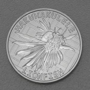 Silbermünze 1oz "Hakuhakulele – Lionfish" 2022 Territory of Tokelau (Tokelau) - Miniaturansicht 1