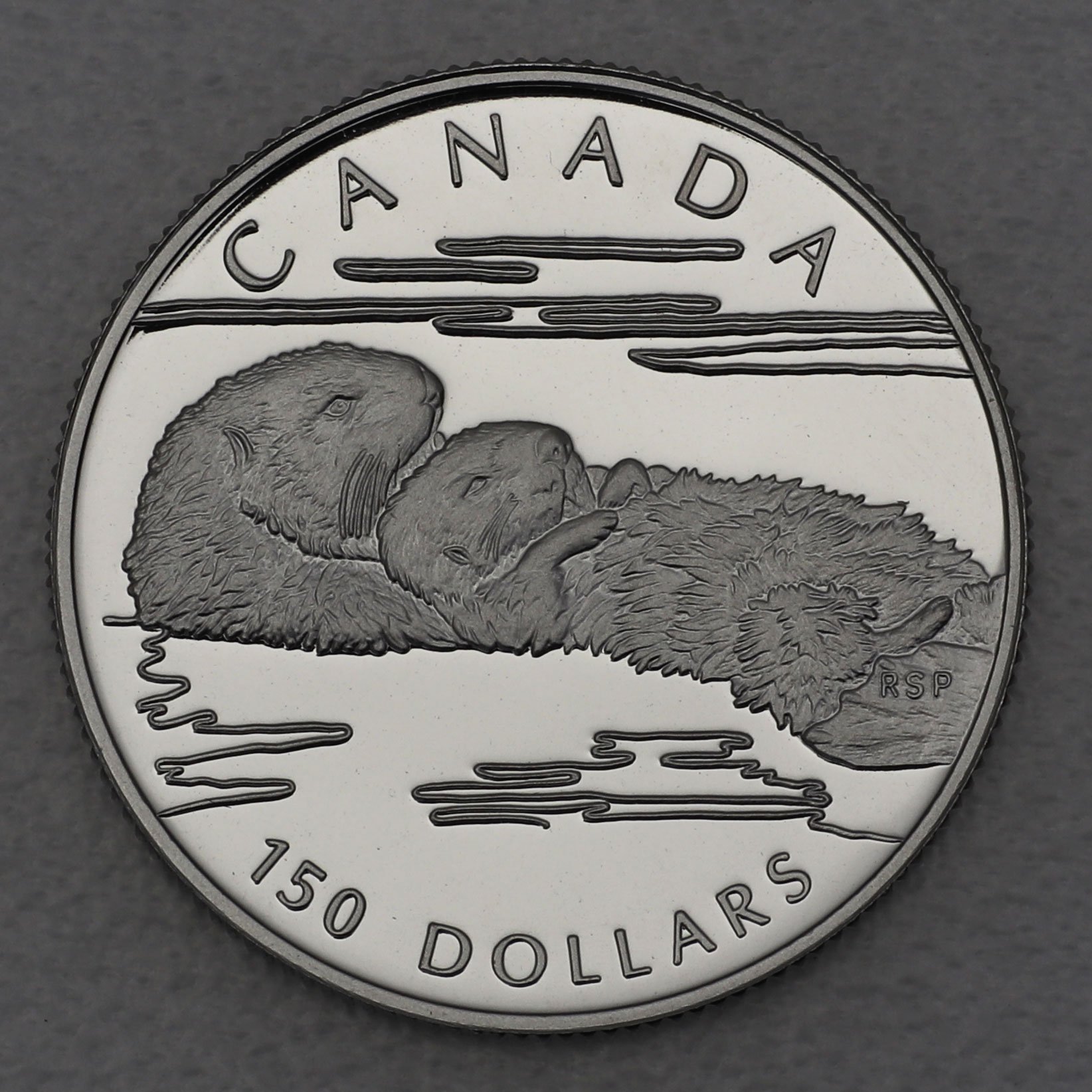 Platinmünze 1/2oz "Sea Otters" 1994 Wildlife Canada (Kanada) - Hauptansicht