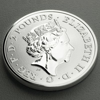 Silbermünze 1oz "Two Dragons" 2018 (Großbritannien) - Miniaturansicht 4