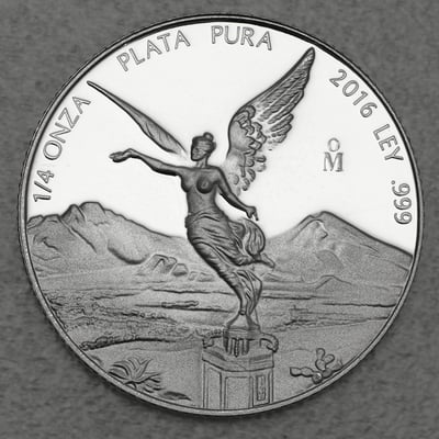Silbermünze 1/4oz "Libertad" 2016 (Mexiko) - Miniaturansicht 1