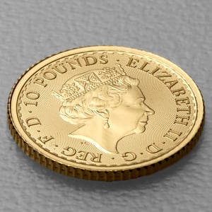 Goldmünze 1/10oz "Britannia" 2023 Elizabeth II. (Großbritannien) - Miniaturansicht 4