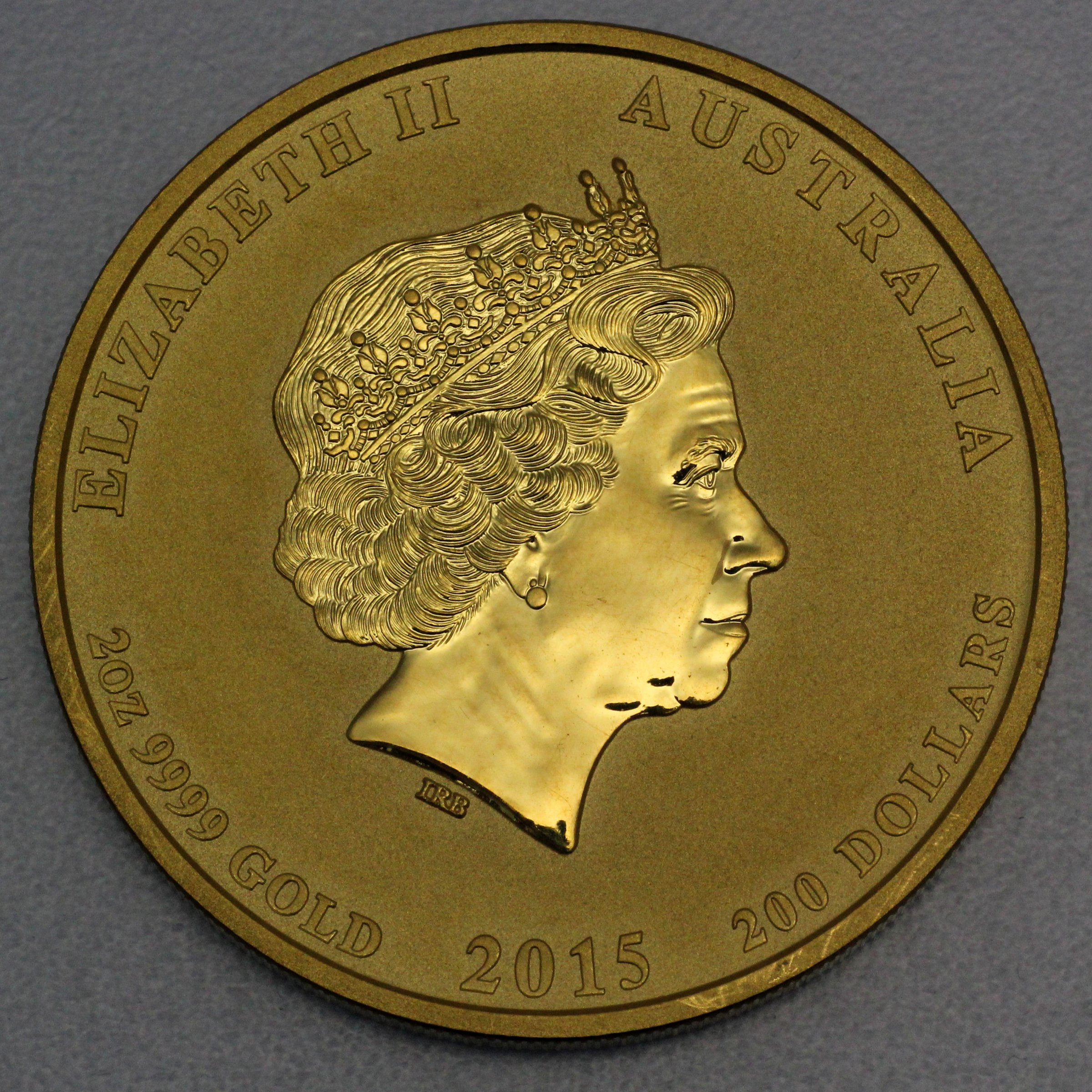 Goldmünze 2oz "Ziege" 2015 Lunar II – Year of the Goat (Australien) - Detailansicht 1