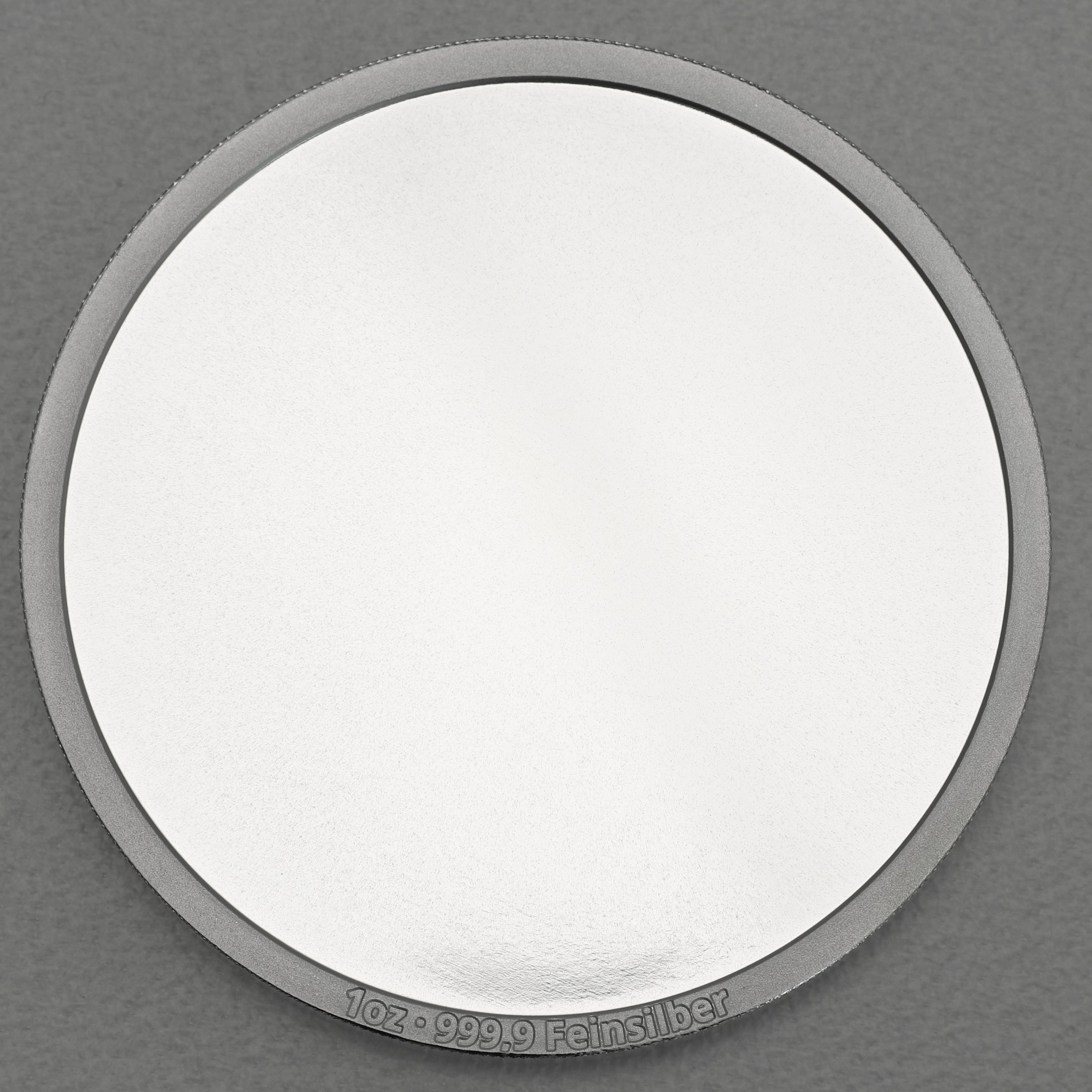 Silbermedaille 1oz "Blanko-Ronde" gravierbar - Hauptansicht