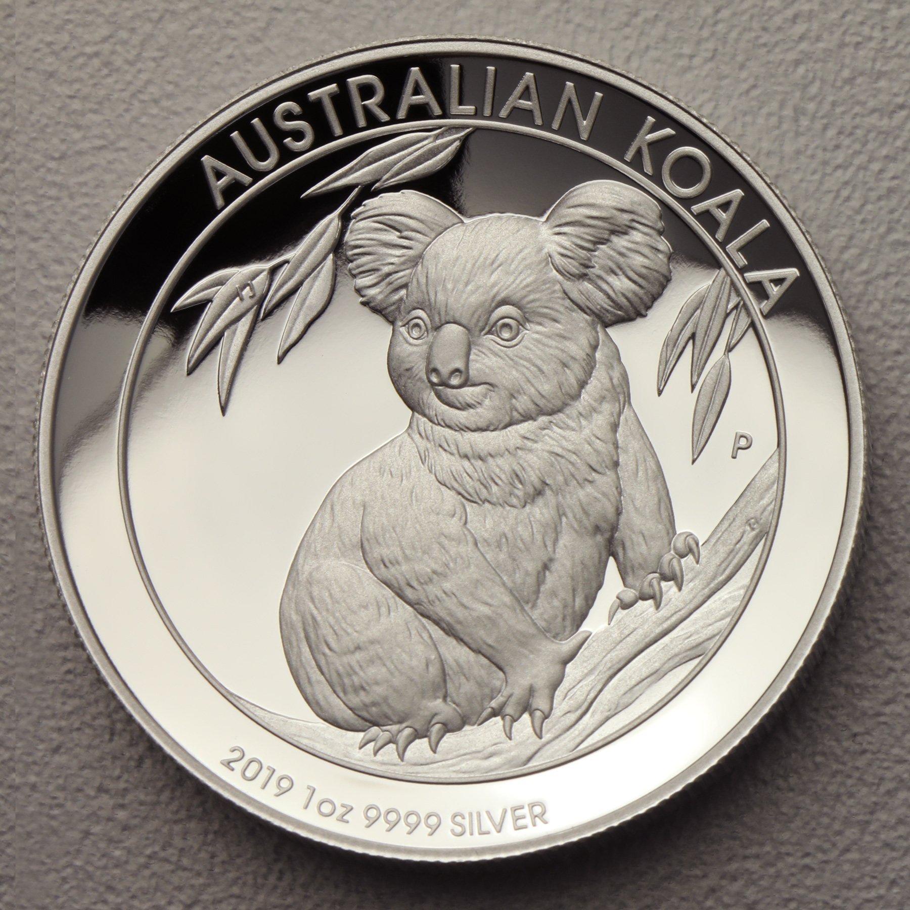 Silbermünze 1oz "Koala" 2019 (PP/HR) (Australien) - Hauptansicht