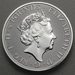 Silbermünze 2oz "Unicorn of Scotland" 2018 The Queen s Beasts (Großbritannien) - Miniaturansicht 2