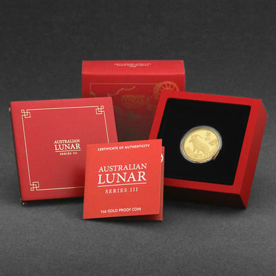Goldmünze 1oz "Ziege" 2027 (PP) Lunar III – Year of the Goat (Australien) - Miniaturansicht 5